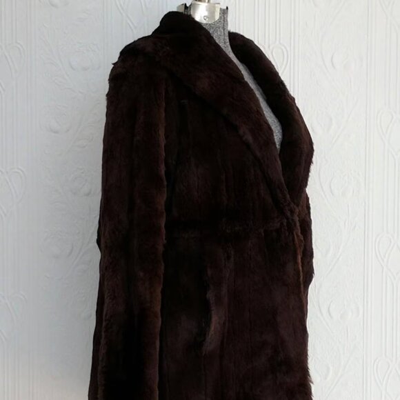 30's or 40's short Beaver fur coat size small/medium - Picture 2 of 2